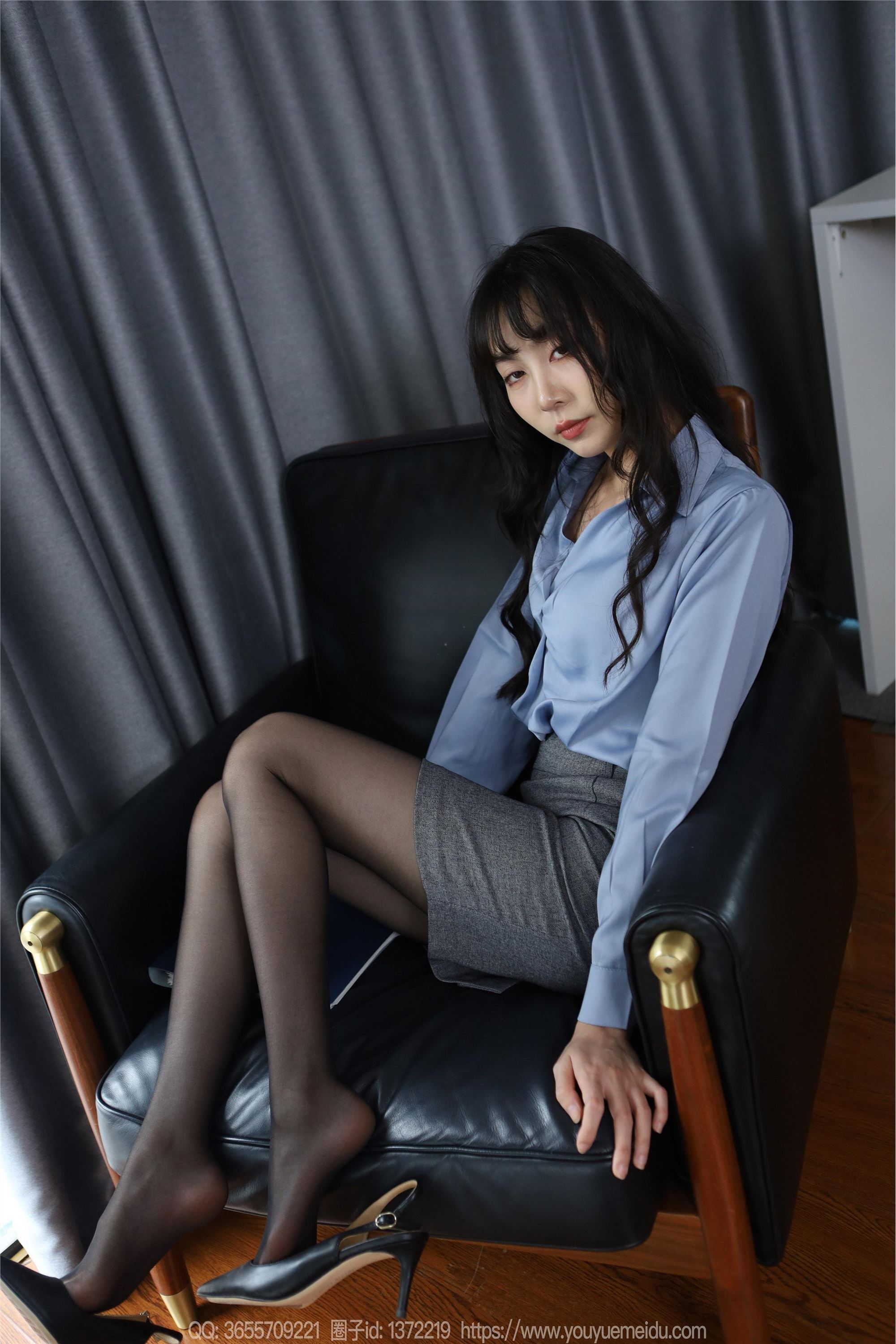 IESS异思趣向  2024.06.03 丝享家 1758 团团《黑丝OL》